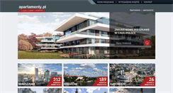 Desktop Screenshot of apartamenty.pl
