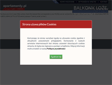 Tablet Screenshot of mebleogrodowe.apartamenty.pl